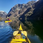 Heldagstur kajakk Nærøyfjorden