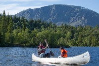 Guidet kanotur på Vannen