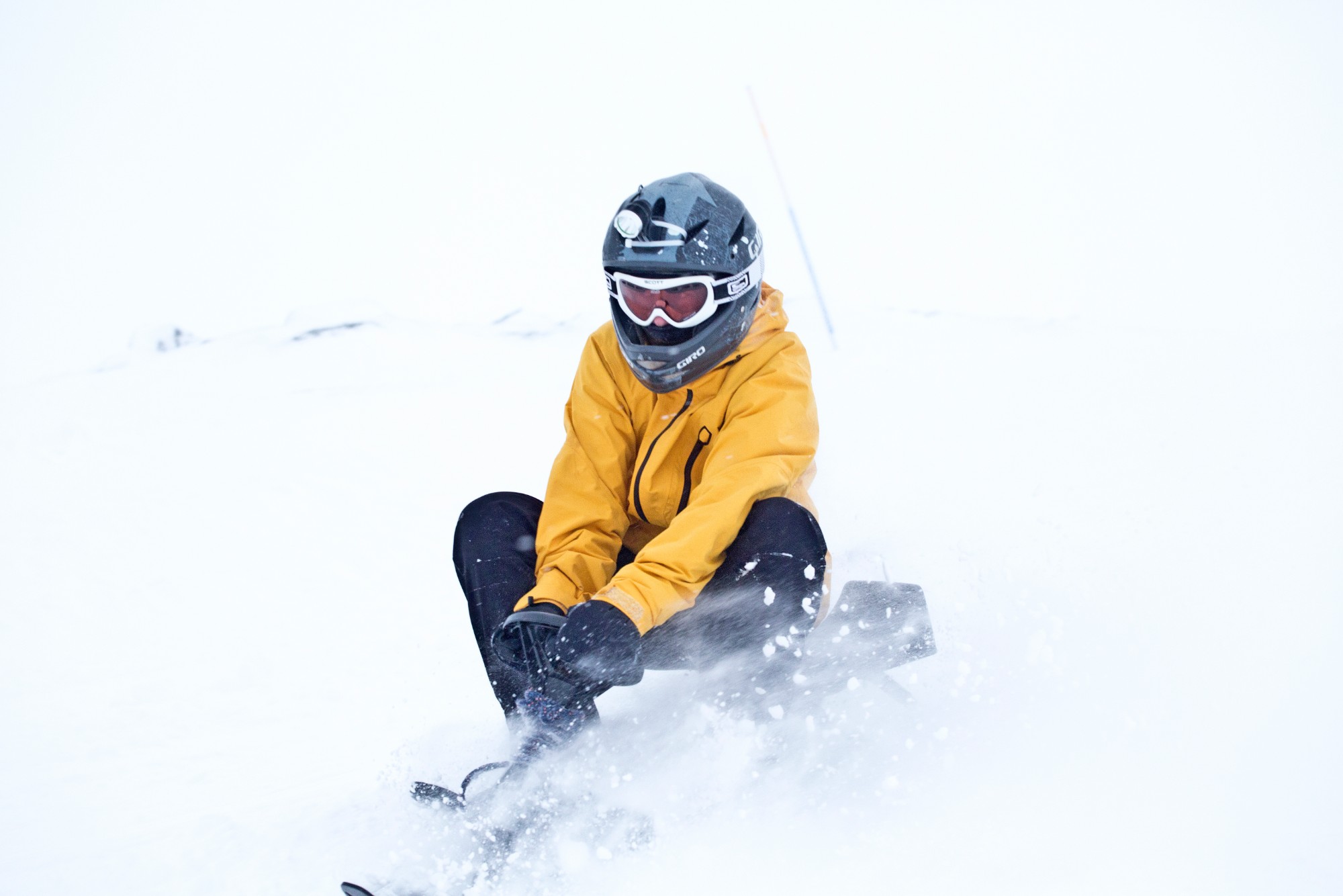 Sledding from top to bottom