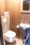Additional, separate toilet with sink